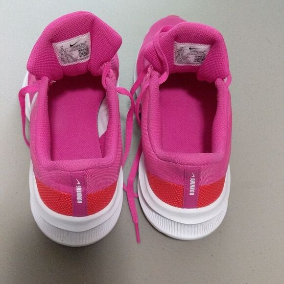 Nike downshifter athletic sneaker pink white size 9 - Picture 7 of 12